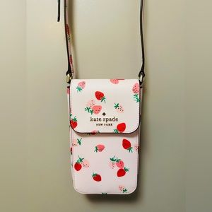 Kate Spade Strawberry Phone Crossbody